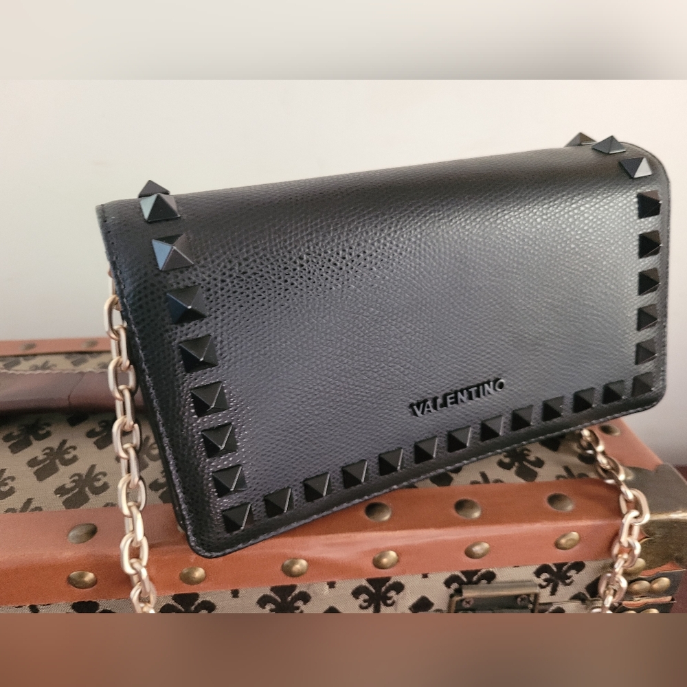 Valentino Black Studded Women's Bag
